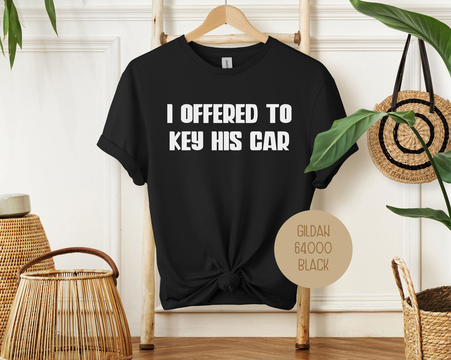 I Offered to Key His Car Divorce Party Shirt-1
