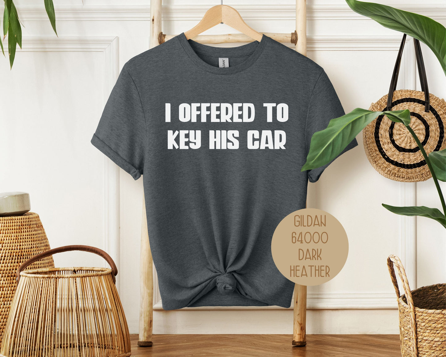I Offered to Key His Car Divorce Party Shirt-2