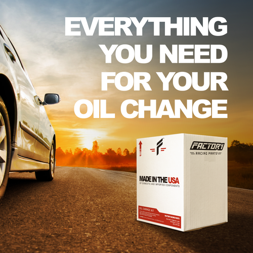 Factory Racing Parts Basic Oil Change Kit For Jeep 5W-20 Oil - 7 Quarts-4