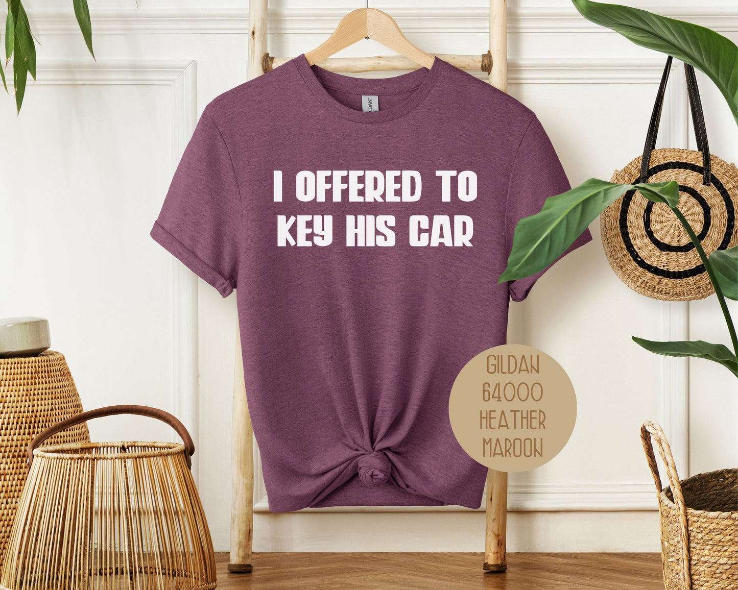 I Offered to Key His Car Divorce Party Shirt-3