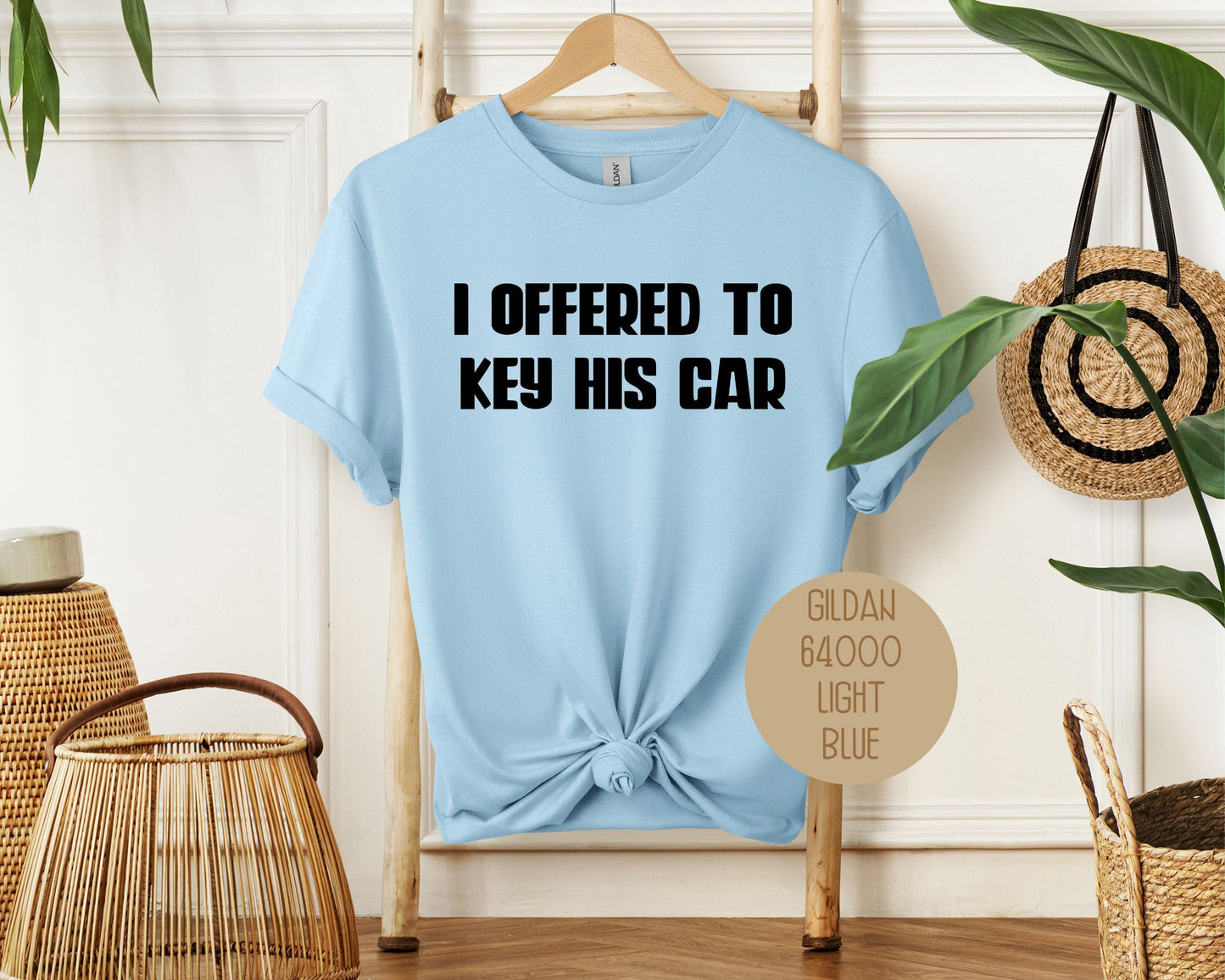I Offered to Key His Car Divorce Party Shirt-4